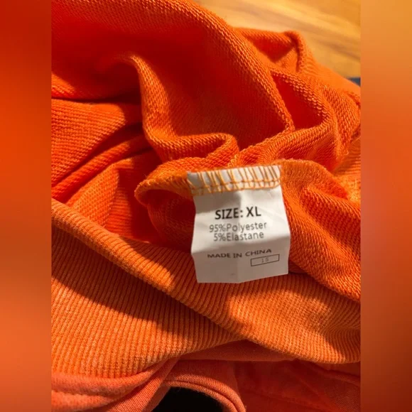 Women’s Orange sweatshirt - Picture 8 of 8